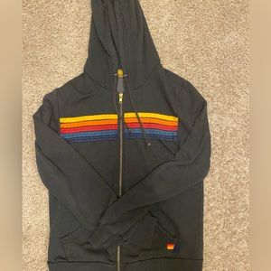 Aviator Nation Five Stripe Hoodie. Size small.